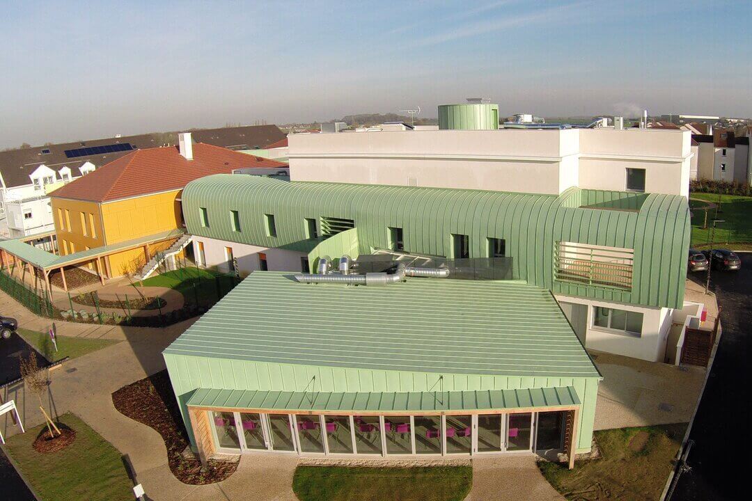 Construction du foyer médicalisé à CESSON, études techniques menées par RYM Ingénierie