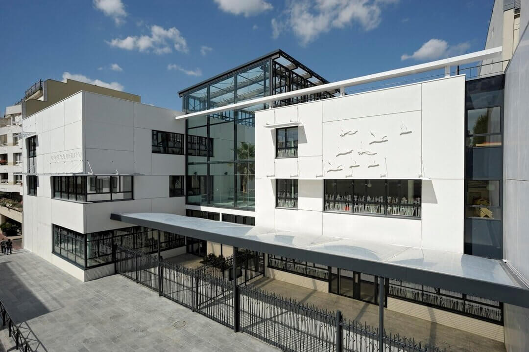 Groupe scolaire BUFFON Levallois-Perret, Bâtiment certifié HQE
