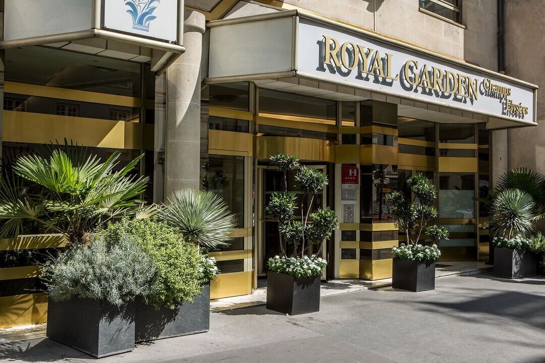 Reconstruction de l’hôtel Royale Garden à Paris, études techniques RYM Ingénierie
