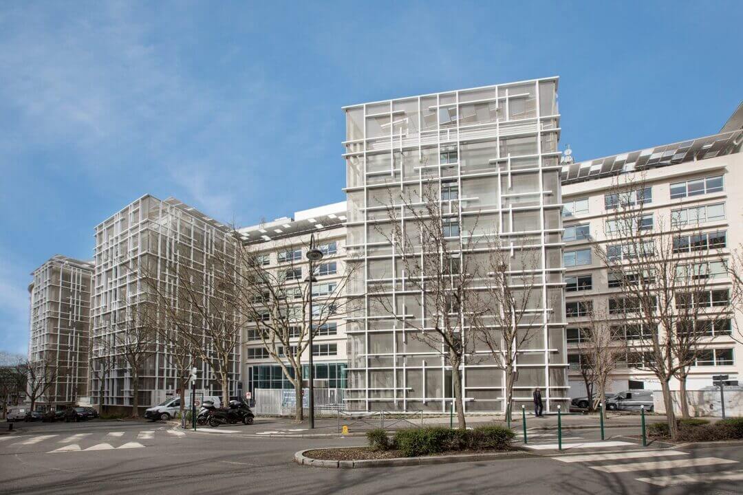Immeuble de bureaux Mozaik à Rueil-Malmaison, restructuration technique par RYM Ingénierie